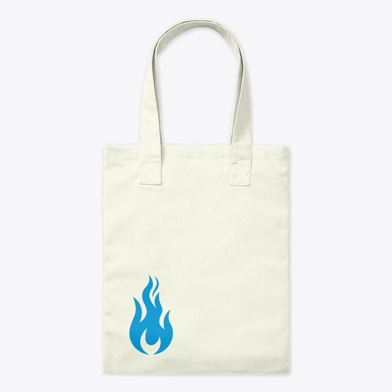 Blue Flame Tote Bag